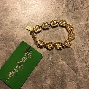 Lilly Pulitzer Gold Elephant Bracelet